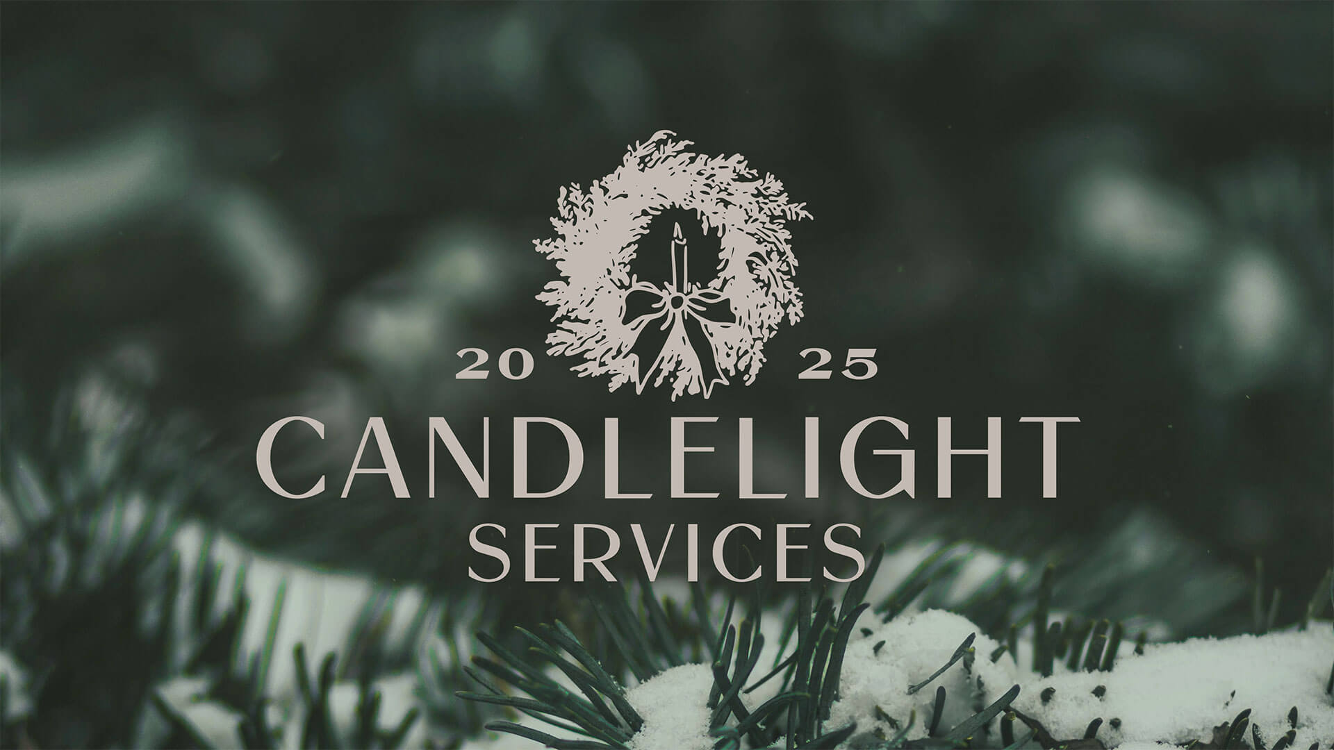 Candlelight Services 2025