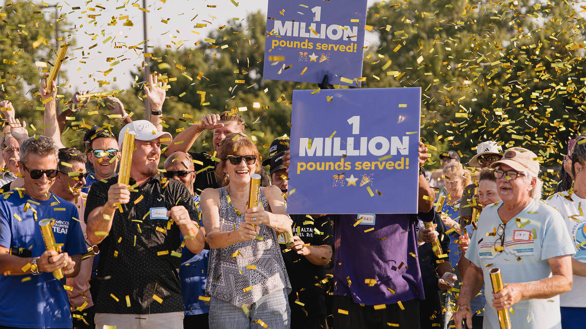 Gateway Church Gives a Million Pounds of Food | Article