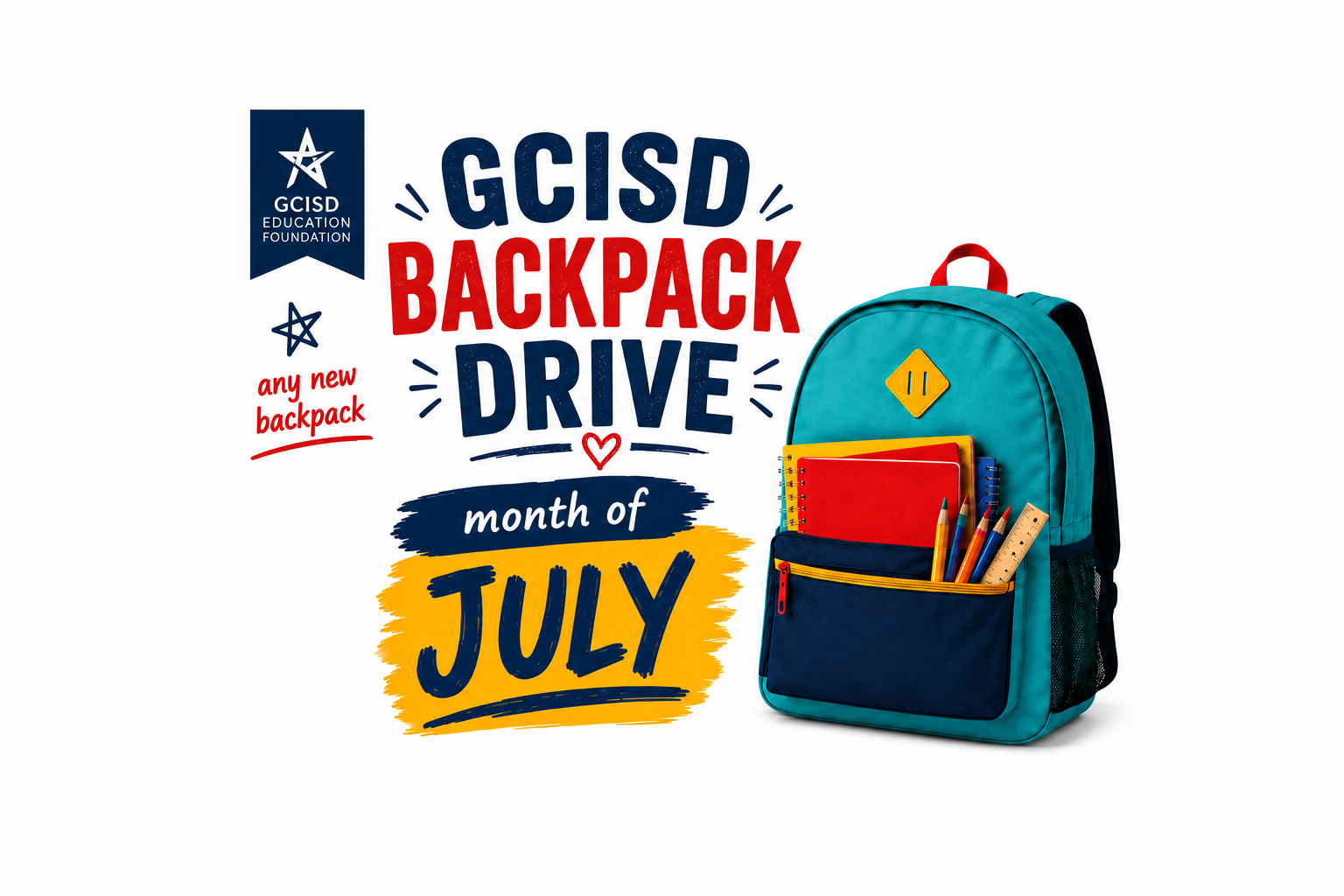 GCISD Backpack Drive