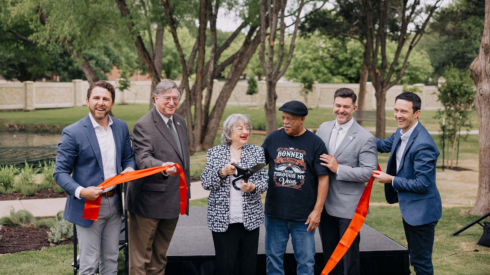 Garden of Life dedication ceremony